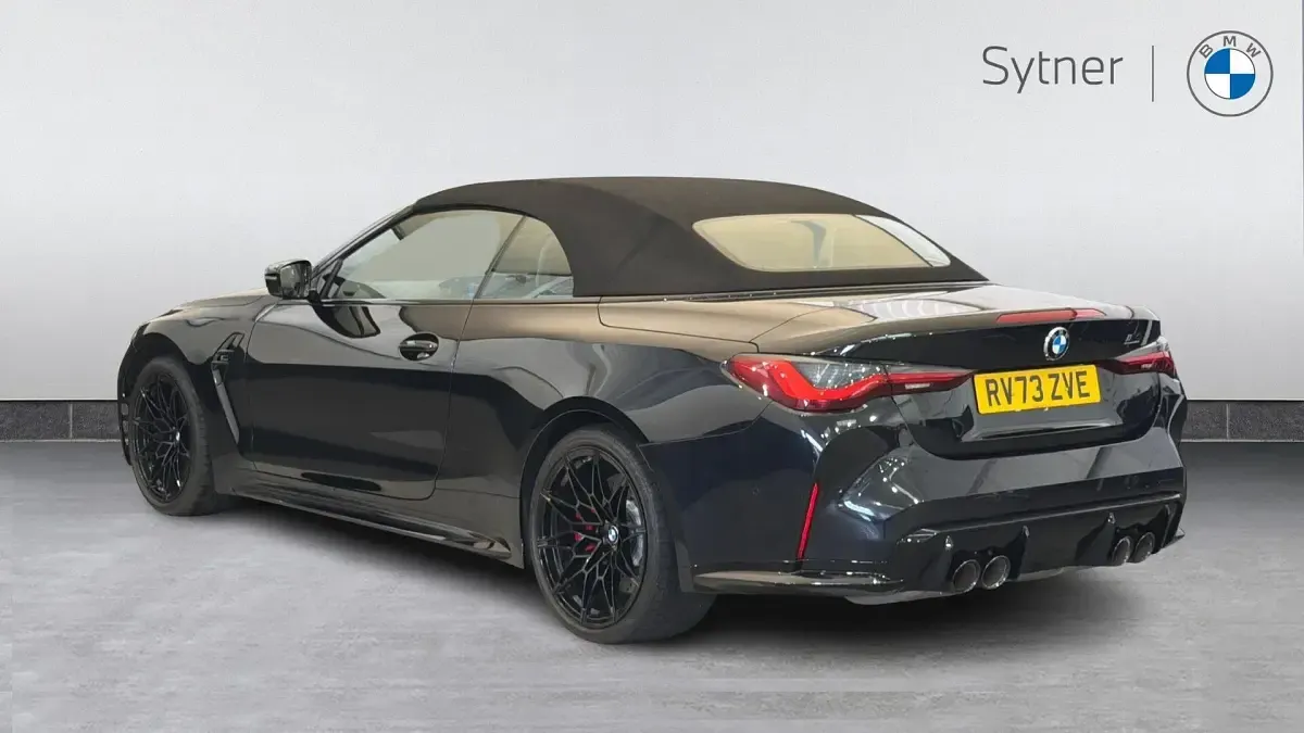 Used BMW M4 Competition Edition 503 HP (369 kW) 2023 Black Cabriolet