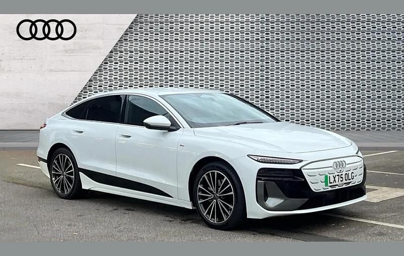 White New 2025 Audi A6 e-tron S-Line Sedan | £54,871 (Super price) - Image 1/4
