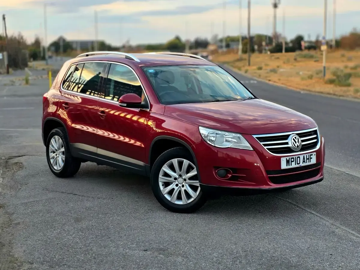 Used VW Tiguan SE 138 HP (101 kW) 2010 Red SUV