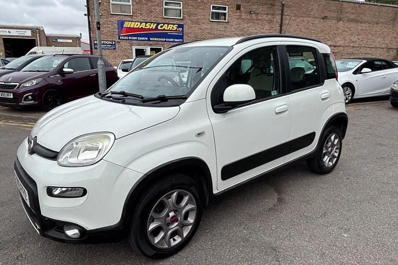 White Used 2013 Fiat Panda 4x4 Hatchback | £3,495 (Fair price) - Image 1/1