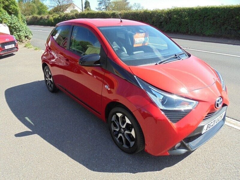 Red Used 2021 Toyota Aygo Trend Hatchback | £10,495 (A bit pricey) - Image 1/4