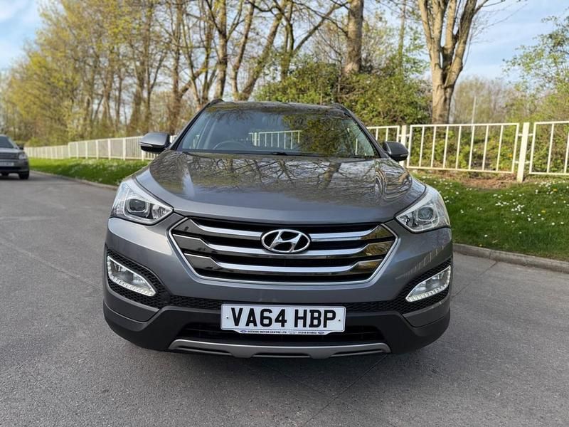 Begagnad Hyundai Santa Fe Premium 2015 Silver SUV