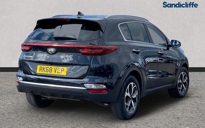 Used Kia Sportage 177 HP (130 kW) 2021 Black SUV