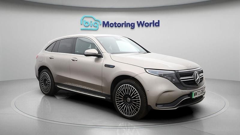Used Mercedes EQC400 AMG line 300 kW (408 HP) 2023 Silver SUV