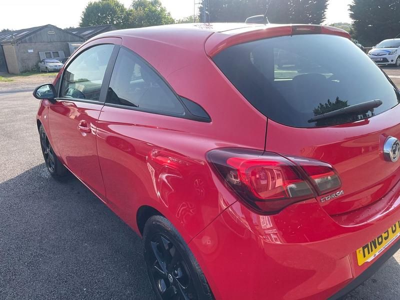 Used Vauxhall Corsa 75 HP (55 kW) 2019 Red Hatchback