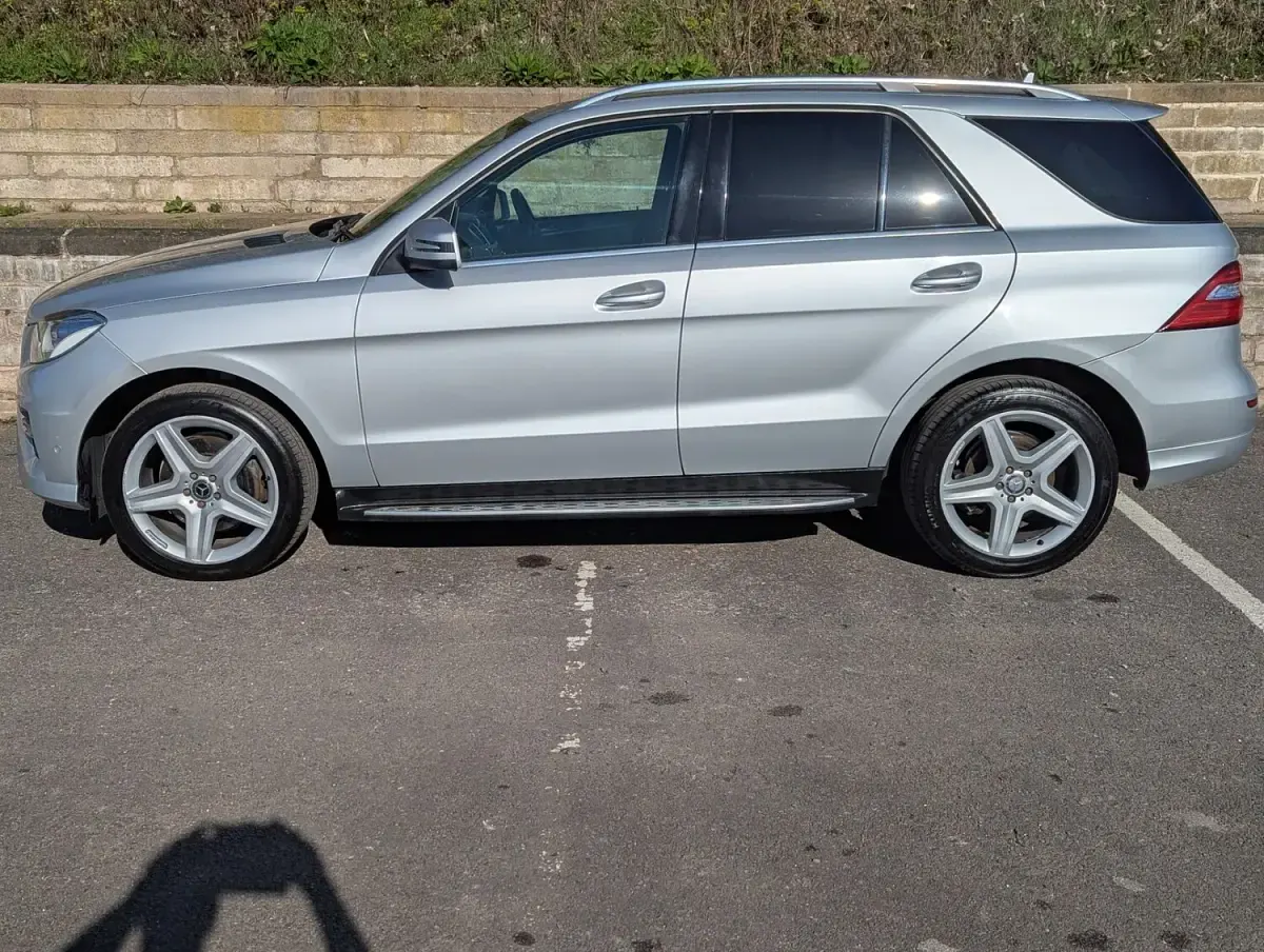 Used Mercedes ML250 AMG 205 HP (150 kW) 2014 Silver SUV