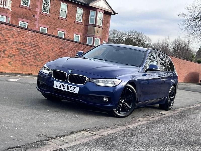 Used BMW 320 Efficient Dynamics 163 HP (119 kW) 2016 Blue Estate