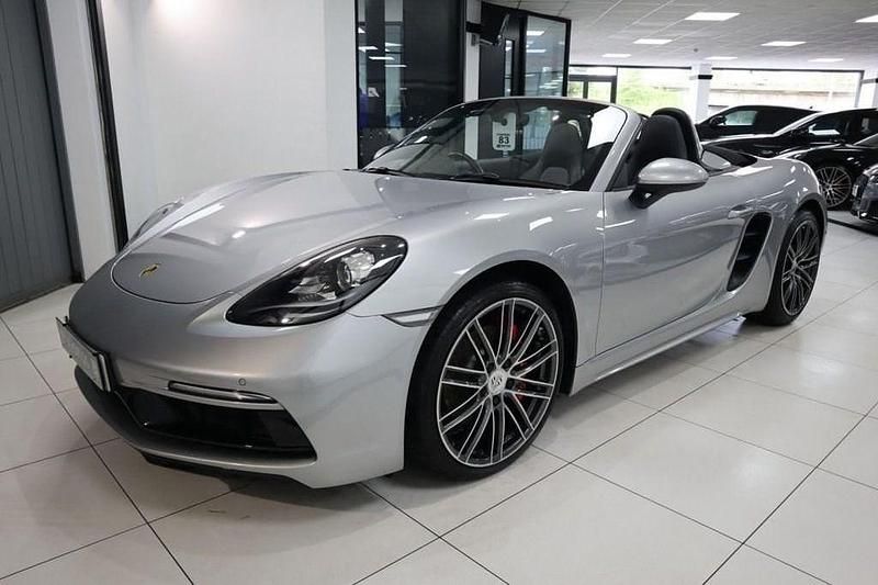 Used Porsche 718 Boxster 350 HP (257 kW) 2019 Silver Cabriolet
