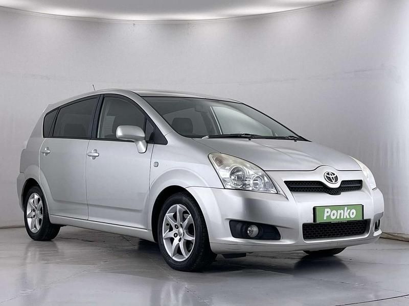 Silver Used 2008 Toyota Corolla Verso SR MPV | £1,780 (Fair price) - Image 1/3