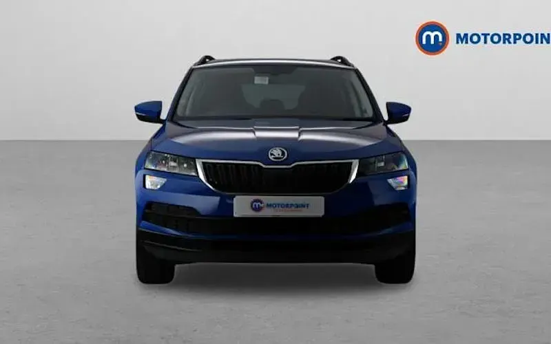 Used Skoda Karoq SE Technology 116 HP (85 kW) 2020 Blue SUV