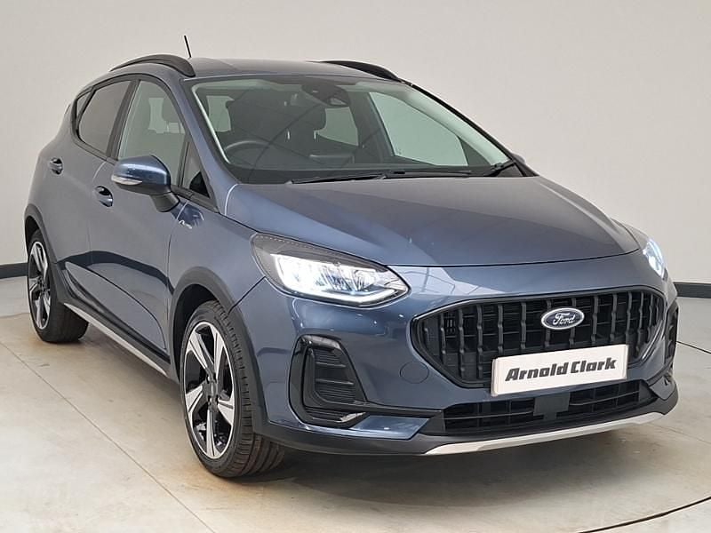 Used Ford Fiesta Active 125 HP (91 kW) 2023 Blue Hatchback