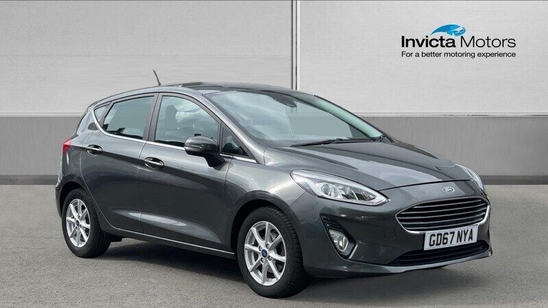 Grey Used 2018 Ford Fiesta Zetec Hatchback | £8,149 (Fair price) - Image 1/4