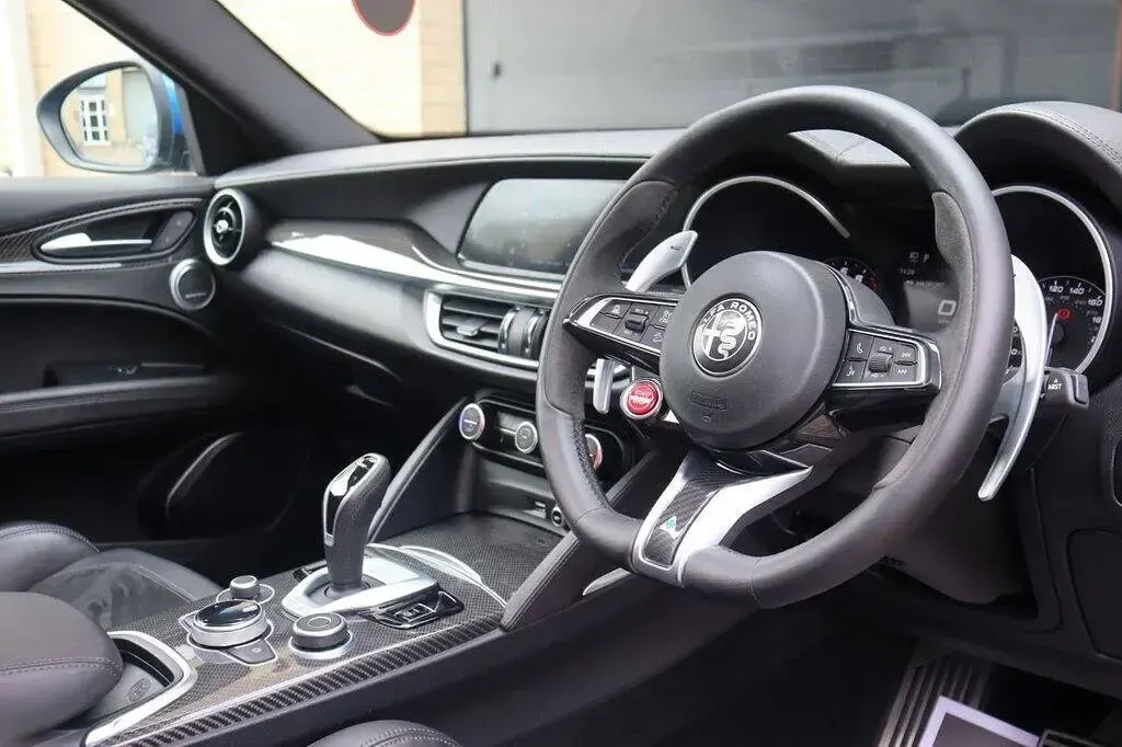 Used Alfa Romeo Stelvio Quadrifoglio 510 HP (375 kW) 2021 Blue SUV