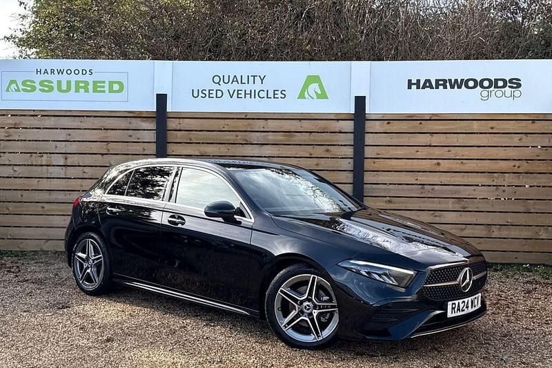 Black Used 2024 Mercedes A200 AMG Line Premium Hatchback | £24,995 (Fair price) - Image 1/4