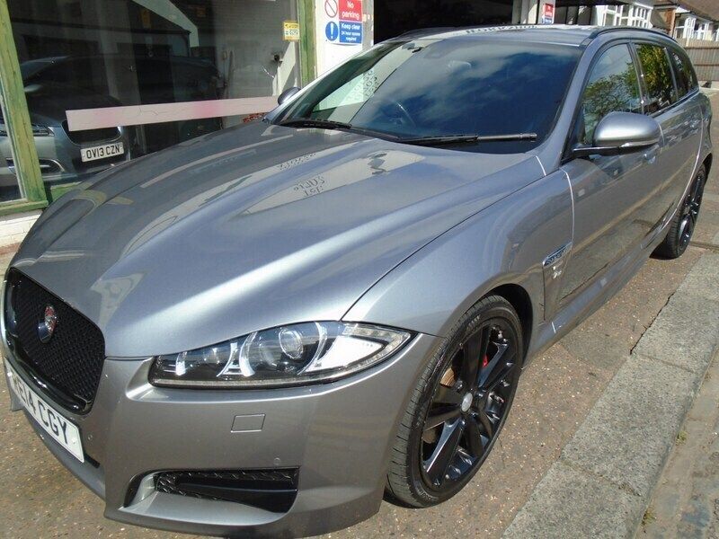Grey Used 2014 Jaguar XF R-Sport Sedan | £10,995 (Expensive) - Image 1/4