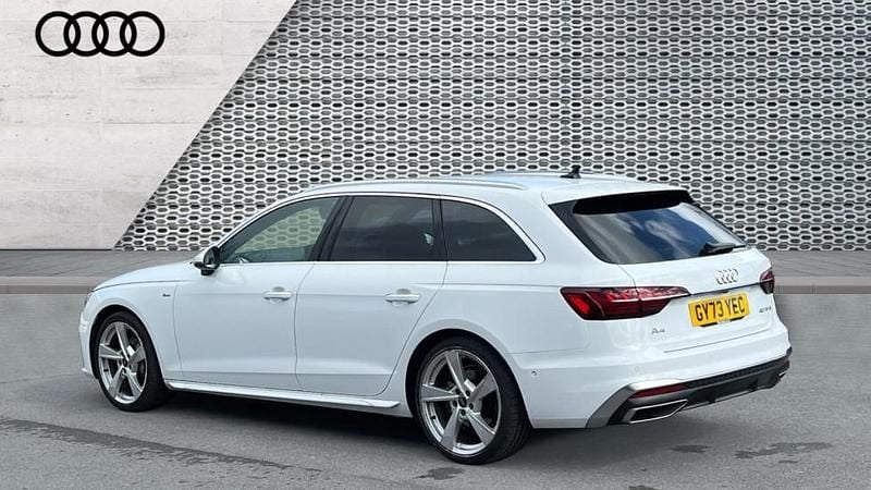 Used Audi A4 S-Line 204 HP (150 kW) 2024 White Estate