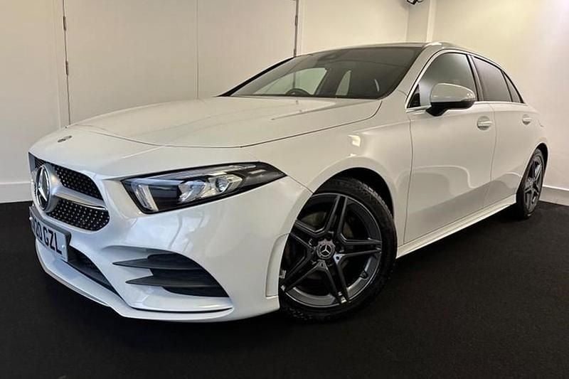 White Used 2020 Mercedes A200 AMG line Hatchback | £16,990 (A bit pricey) - Image 1/1