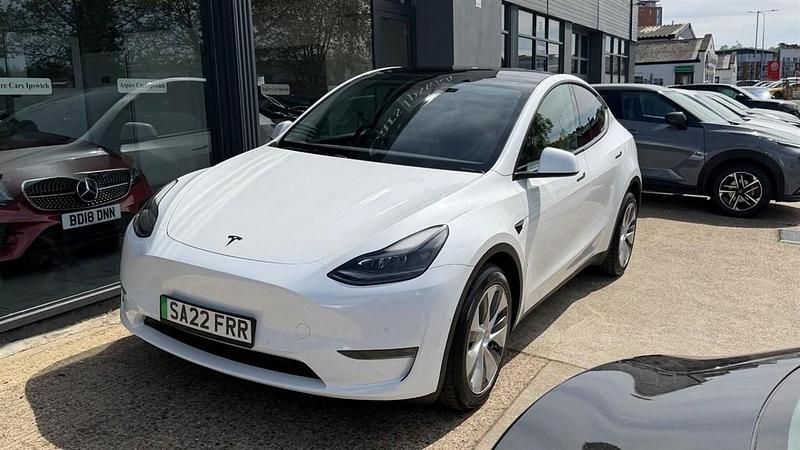 Używany Tesla Model Y Long Range AWD 85 kW (116 KM) 2022 Biały SUV