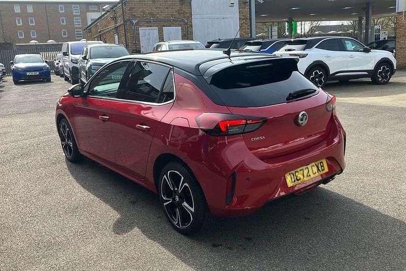Used Vauxhall Corsa Ultimate 130 HP (95 kW) 2023 Red Hatchback