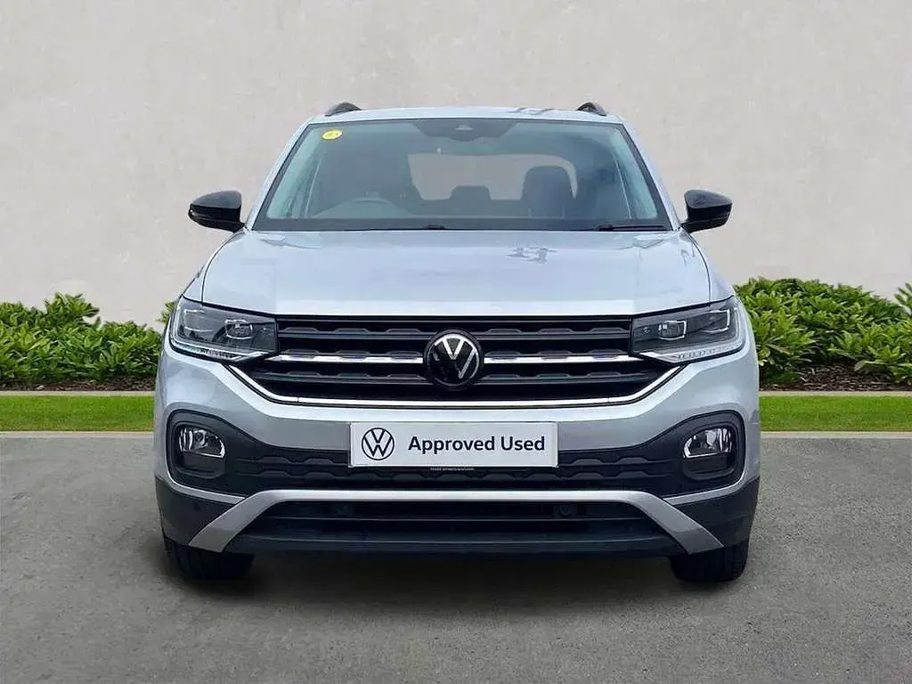 Used VW T-Cross Black Edition 95 HP (69 kW) 2023 Silver SUV