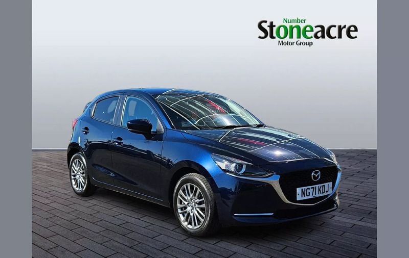 Blue Used 2022 Mazda 2 Inclusive Hatchback | £13,500 (Fair price) - Image 1/4