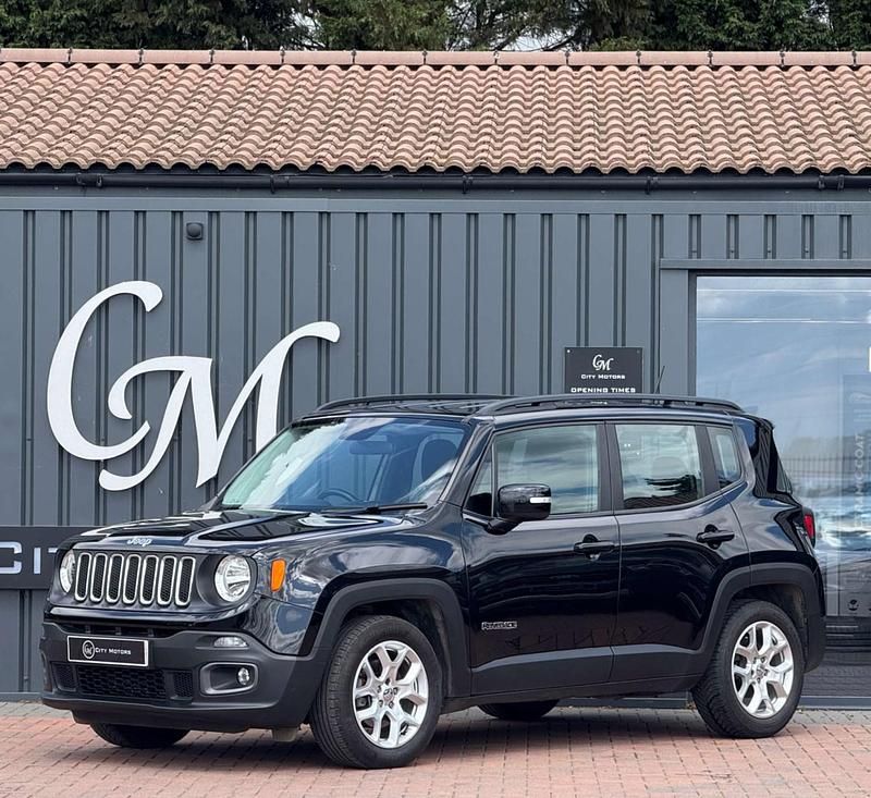 Black Used 2016 Jeep Renegade Longitude SUV | £8,690 (Fair price) - Image 1/4