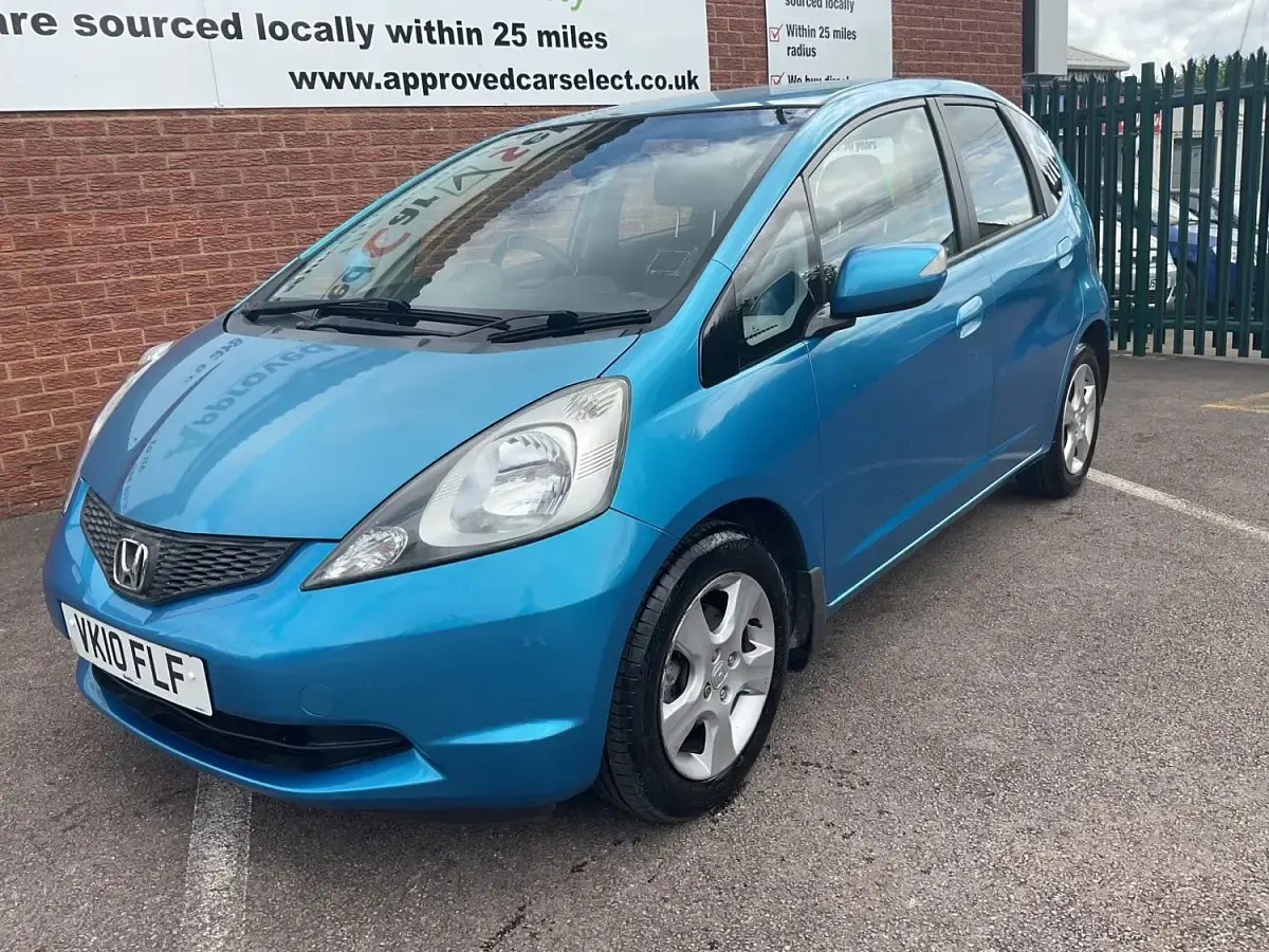 Used Honda Jazz ES 100 HP (73 kW) 2010 Blue Hatchback