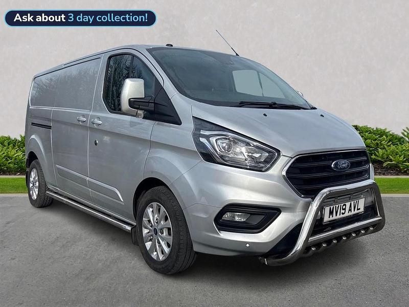 Used Ford Transit Custom Limited 170 HP (125 kW) 2019 Silver Van