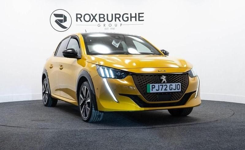 Used Peugeot e-208 GTi 100 kW (136 HP) 2022 Yellow Hatchback