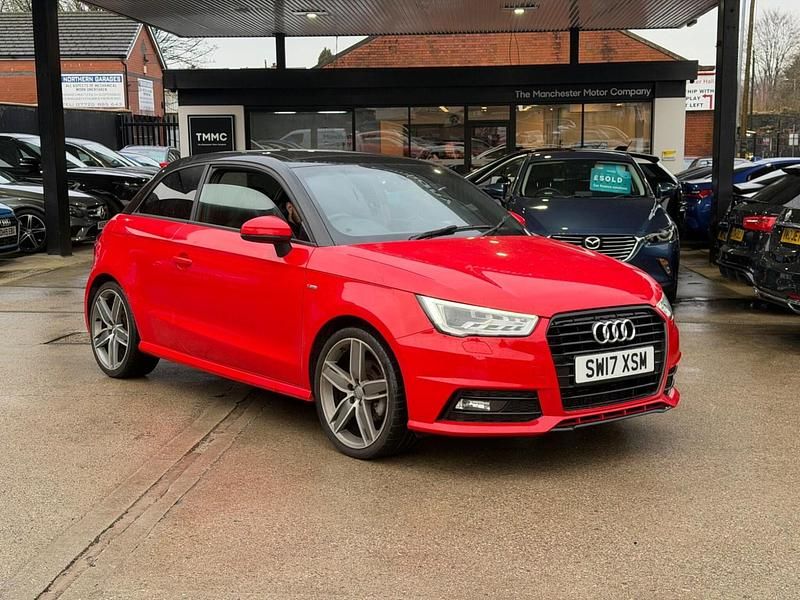 Used Audi A1 Black Edition 2017 Red Hatchback