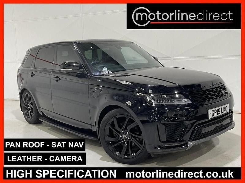 Black Used 2019 Land Rover Range Rover Sport HSE SUV | £28,775 (Super price) - Image 1/4
