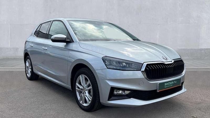 Silver Used 2024 Skoda Fabia SE L Hatchback | £16,623 (Fair price) - Image 1/4