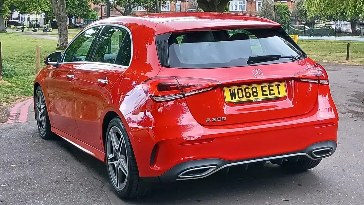 Used Mercedes A200 Executive 2018 Red Hatchback