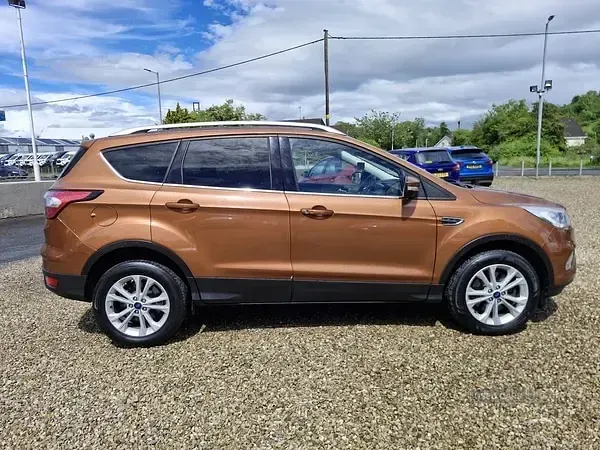 Used Ford Kuga Titanium 120 HP (88 kW) 2017 Brown SUV