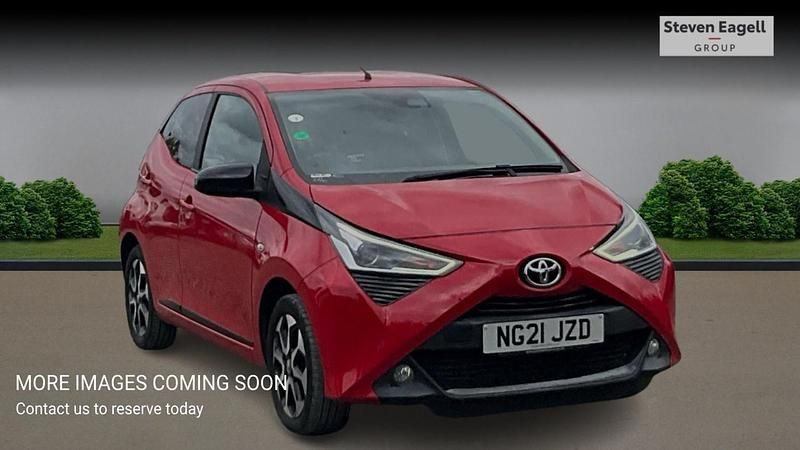 Red Used 2021 Toyota Aygo Trend Hatchback | £9,360 (Fair price) - Image 1/4