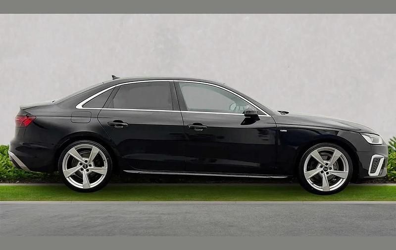Used Audi A4 S-Line 147 HP (108 kW) 2022 Black Sedan