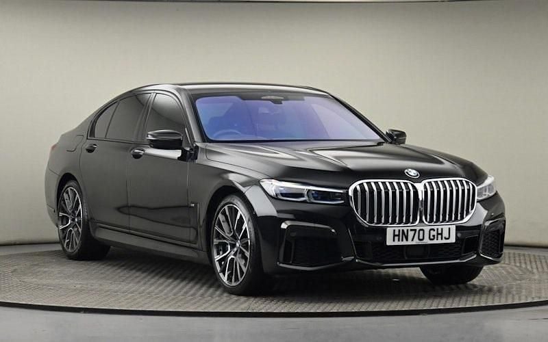 Blacksapphire metallic Used 2020 BMW 730 M Sport Sedan | £32,700 (Fair price) - Image 1/4