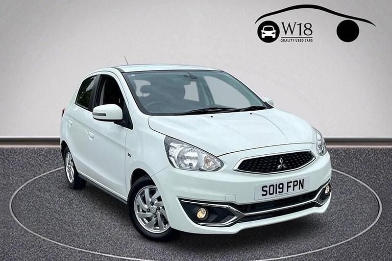 White Used 2019 Mitsubishi Mirage Hatchback | £6,750 (Fair price) - Image 1/1
