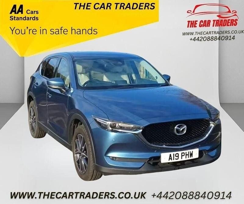 Blue Used 2018 Mazda CX-5 Inclusive SUV | £11,388 (Fair price) - Image 1/4