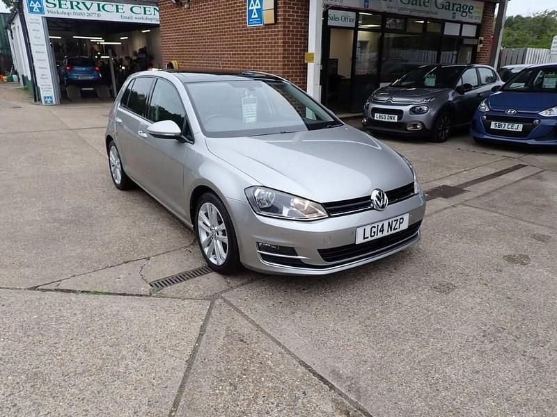 Silver Used 2014 VW Golf VII GT Hatchback | £8,590 (Fair price) - Image 1/4