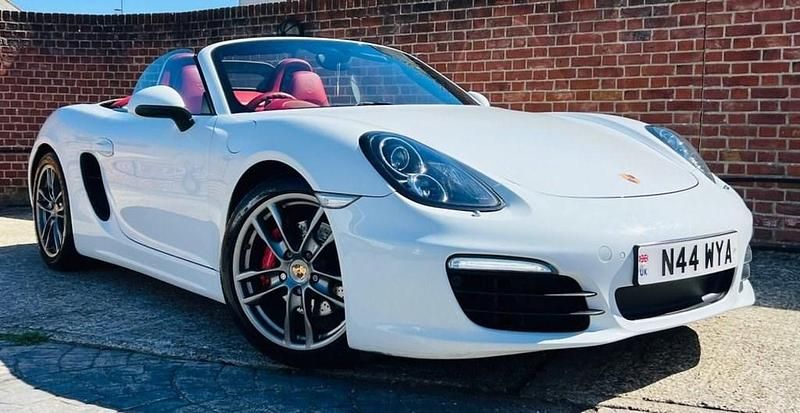 Used Porsche Boxster 2014 White Cabriolet