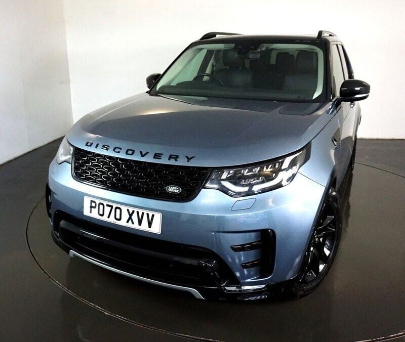 Blue Used 2020 Land Rover Discovery 5 Landmark SUV | £31,950 (Fair price) - Image 1/4