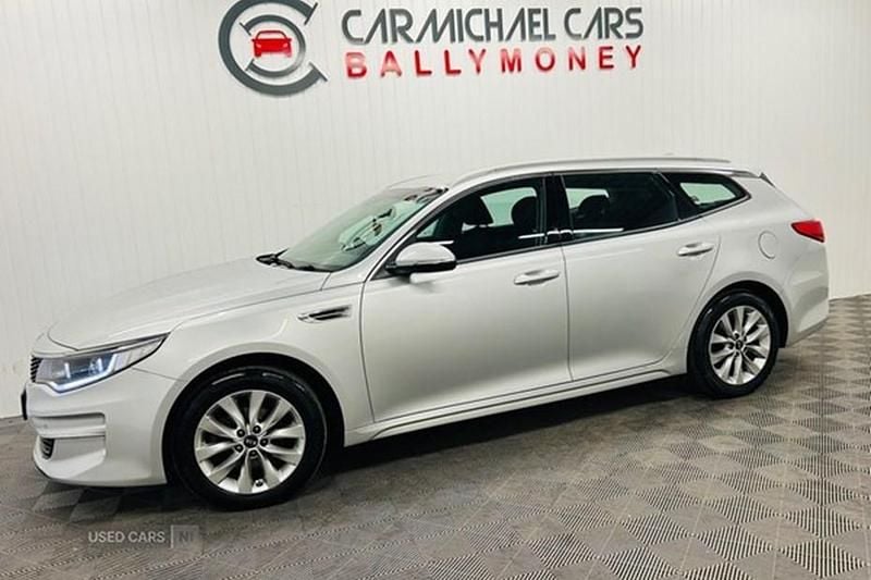 Silver Used 2017 Kia Optima 2 Estate | £5,775 (Fair price) - Image 1/1
