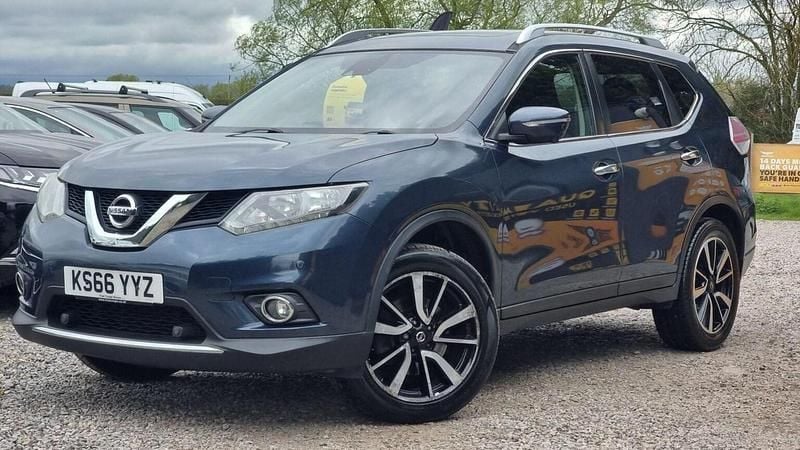 Used Nissan X-Trail N-TEC 130 HP (95 kW) 2016 Blue SUV