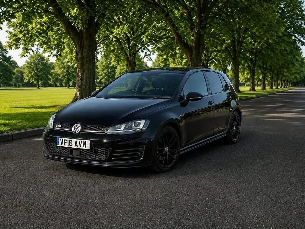 Used VW Golf VII GTD 2016 Black Hatchback