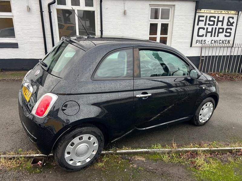 Used Fiat 500 Pop 69 HP (50 kW) 2009 Black Hatchback