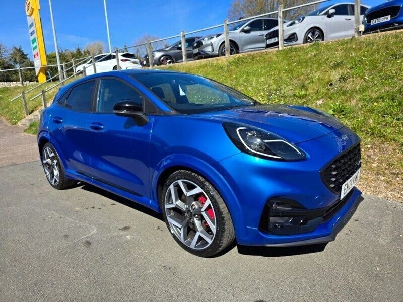 Blue Used 2021 Ford Puma ST Hatchback | £19,750 (Fair price) - Image 1/4