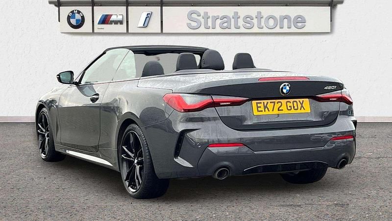 Used BMW 420 M Sport 181 HP (133 kW) 2022 Grey Cabriolet