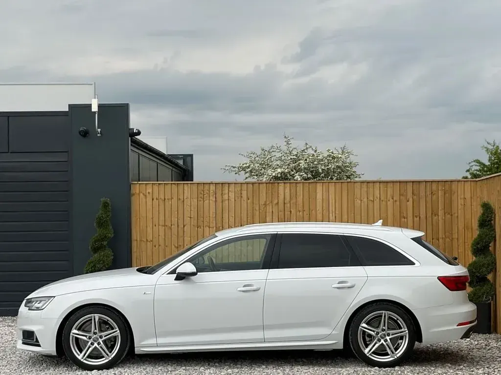 Used Audi A4 S-Line 190 HP (139 kW) 2016 White Estate