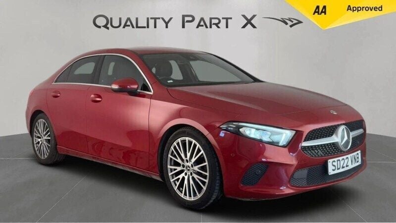 Red Used 2022 Mercedes A180 Executive Sedan | £15,400 (Super price) - Image 1/4
